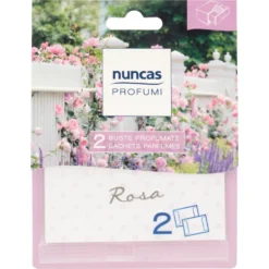 Nuncas Busta Profumata Rosa 2 Pezzi