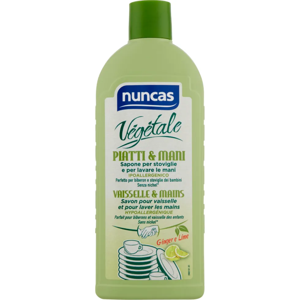Nuncas Vegetale Piatti e Mani 500 ml