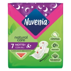 Nuvenia Natural Care Assorbenti Notte 7 pezzi