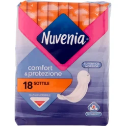Nuvenia Sottile Anatomico 18 Assorbenti