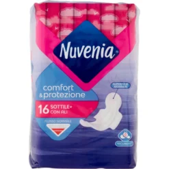 Nuvenia Sottile con Ali 16 Assorbenti