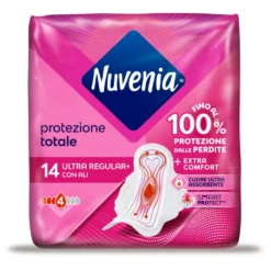 Nuvenia Ultra Sottile con Ali 14 Assorbenti