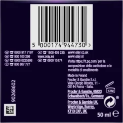 Olay Crema Viso Giorno Antirughe Idratante Anti-Età SPF 15 50 ml