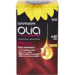 Olia Colorazione Permanente Rosso Intenso 6.60