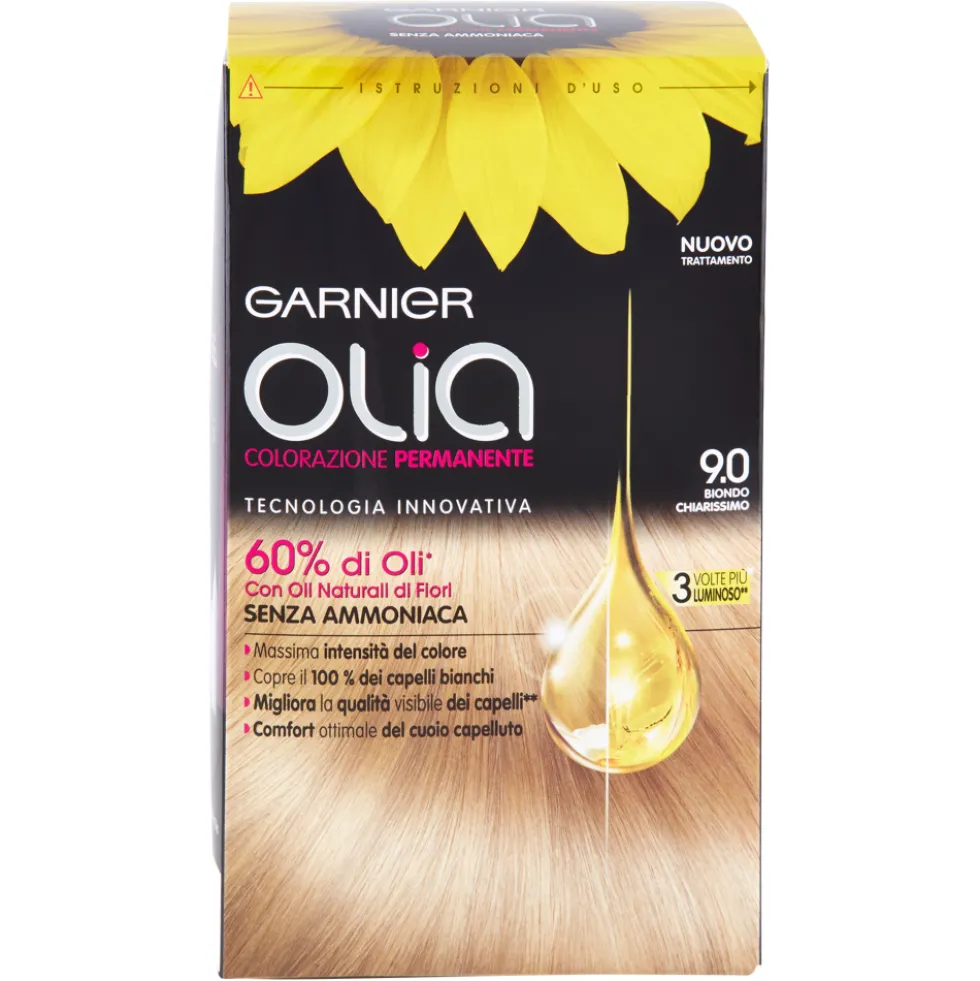 Olia Colorazione Permanente Biondo Chiarissimo 9.0
