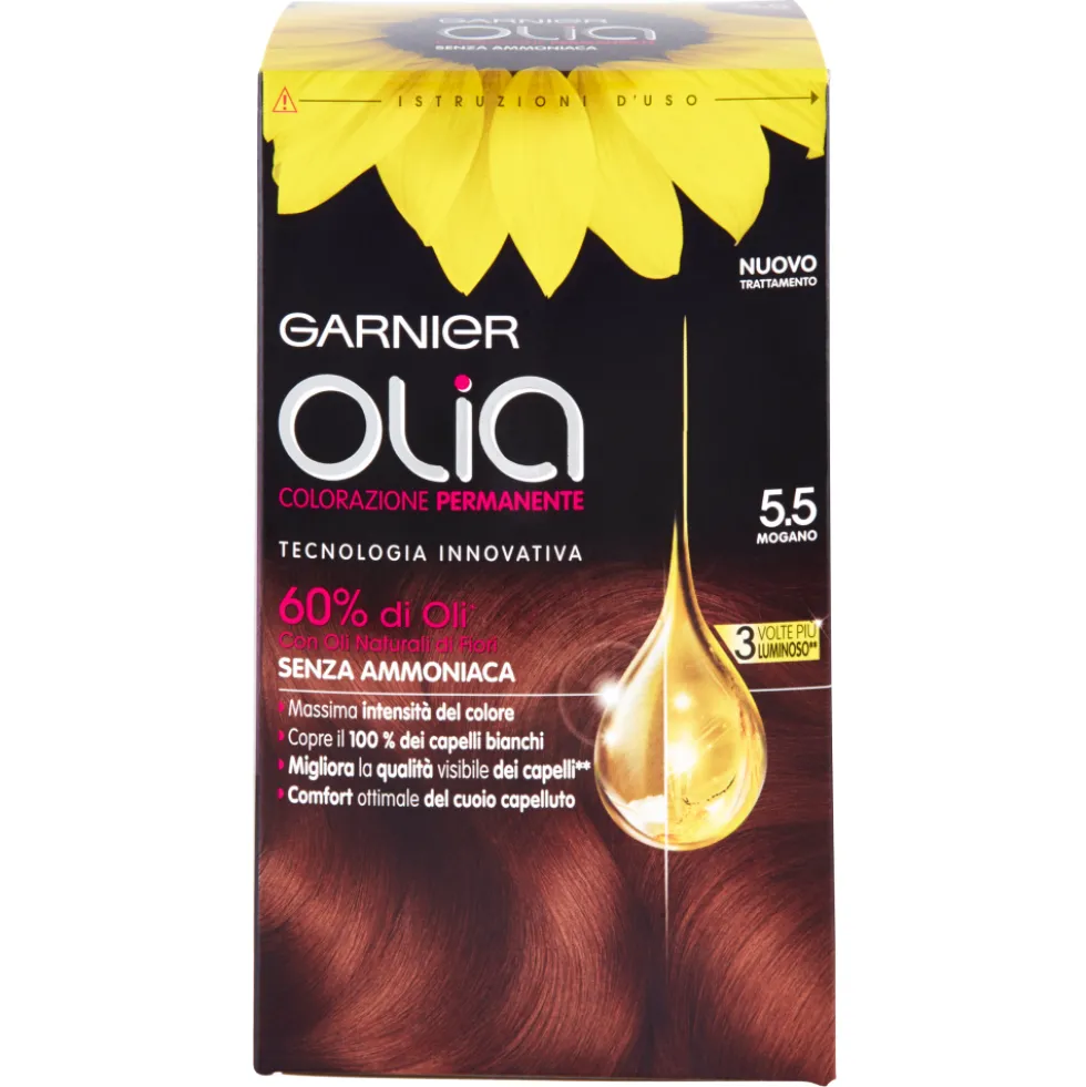 Olia Colorazione Permanente Mogano 5.5