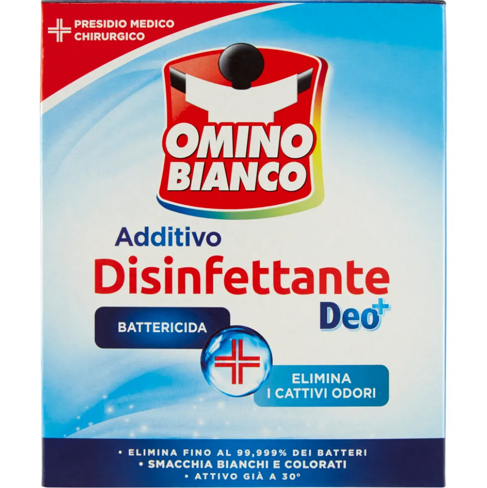 Omino Bianco Additivo Disinfettante Deo+ 450 g