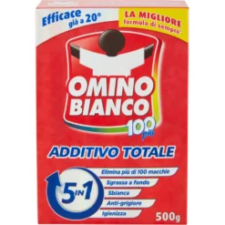 Omino Bianco Additivo Smacchiatore in Polvere 500g