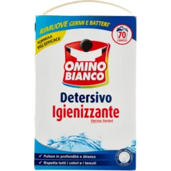 Omino Bianco Detersivo in Polvere Igienizzante 70 Lavaggi