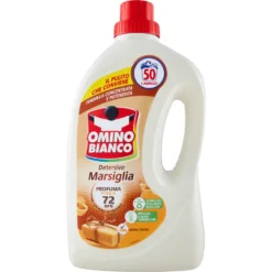 Omino Bianco Detersivo Lavatrice Liquido Marsiglia 50 Lavaggi