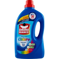 Omino Bianco Detersivo Lavatrice Liquido Color+ 50 Lavaggi 2000 ml