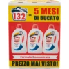 Omino Bianco Detersivo Lavatrice Igienizzante Liquido 44 Lavaggi 3 Pezzi