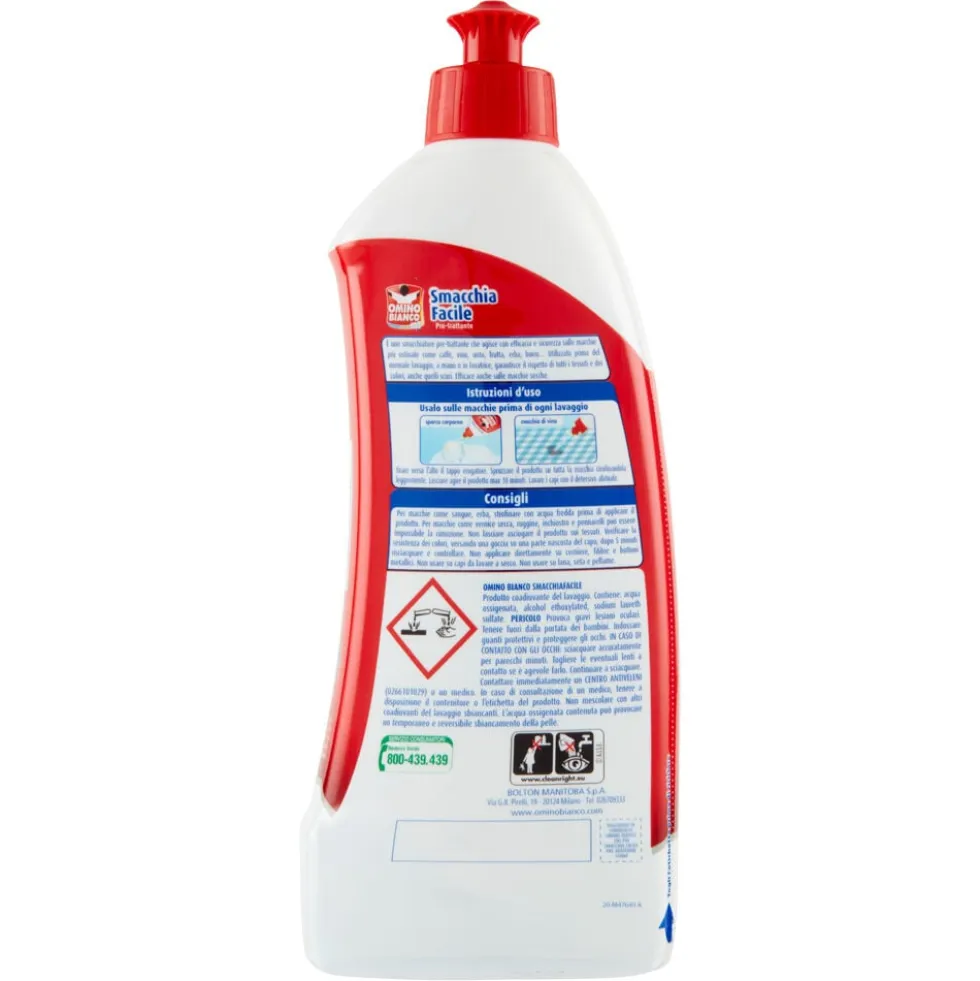 Omino Bianco 100più Smacchia Facile 500 ml