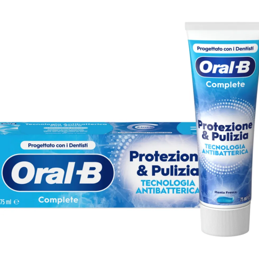 Oral-B Protezione & Pulizia Dentifricio con Tecnologia Antibatterica 75 ml