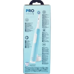 Oral-B Spazzolino Elettrico Denti Ricaricabile Pro Series 1 Caribbean Blue