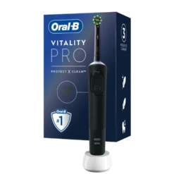 Oral-B Spazzolino Elettrico Ricaricabile Vitality Pro Nero