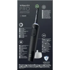Oral-B Spazzolino Elettrico Ricaricabile Vitality Pro Nero