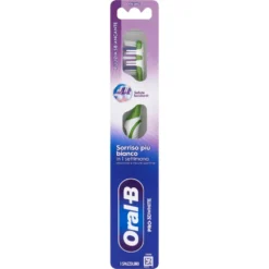 Oral-B Spazzolino Manuale 3D White Charcoal Medium