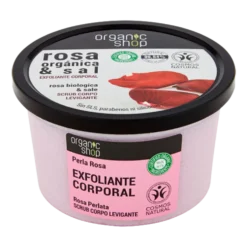 Organic Shop Rosa Biologica e Sale Scrub 250 ml