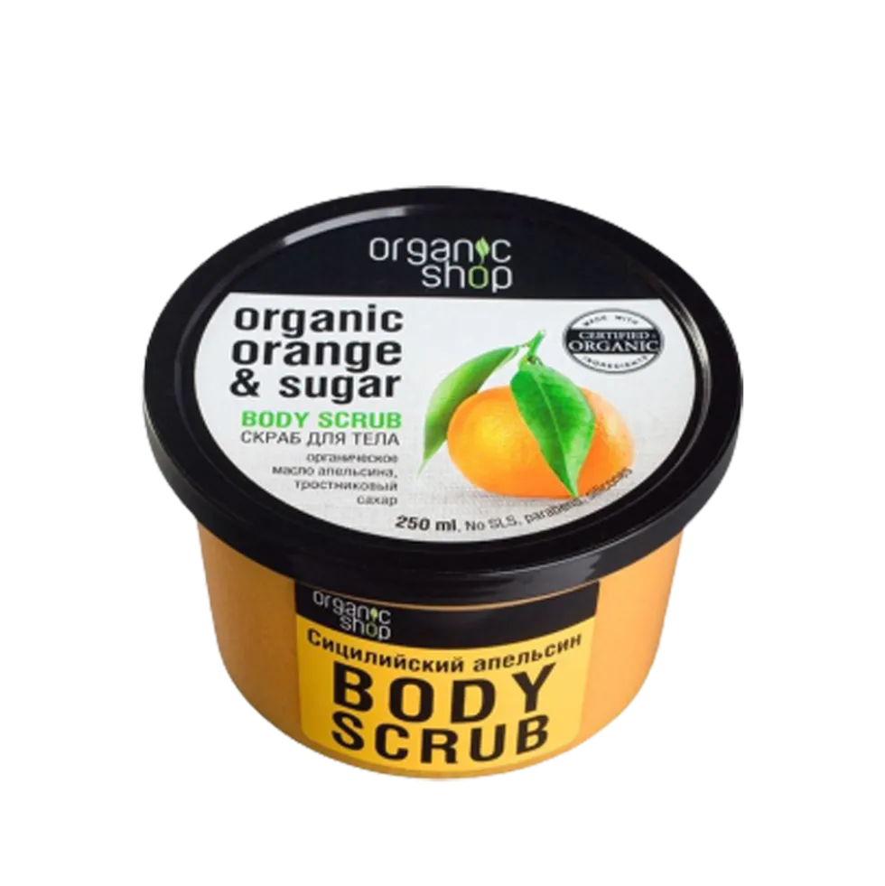 Organic Shop Scrub Esfoliante Arancia 250 ml