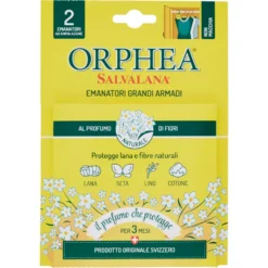 Orphea Salvalana Emanatori Grandi Armadi al Profumo di Fiori 2 Pezzi