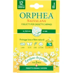 Orphea Salvalana 12 Fogli al Profumo di Fiori