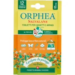Orphea Salvalana Profumo di Sandalo e Bergamotto 12 Foglietti