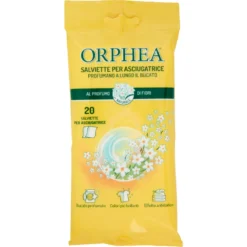Orphea Salviette per Asciugatrice al Profumo di Fiori 20 x 4 g