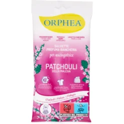 Orphea Salviette Profuma Biancheria per Asciugatrice Patchouli 20 Pezzi