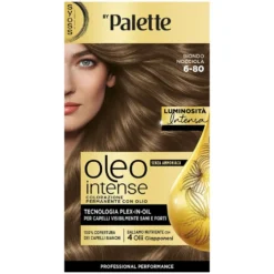 Palette Oleo Colorazione Permanente Biondo Nocciola N.6.80