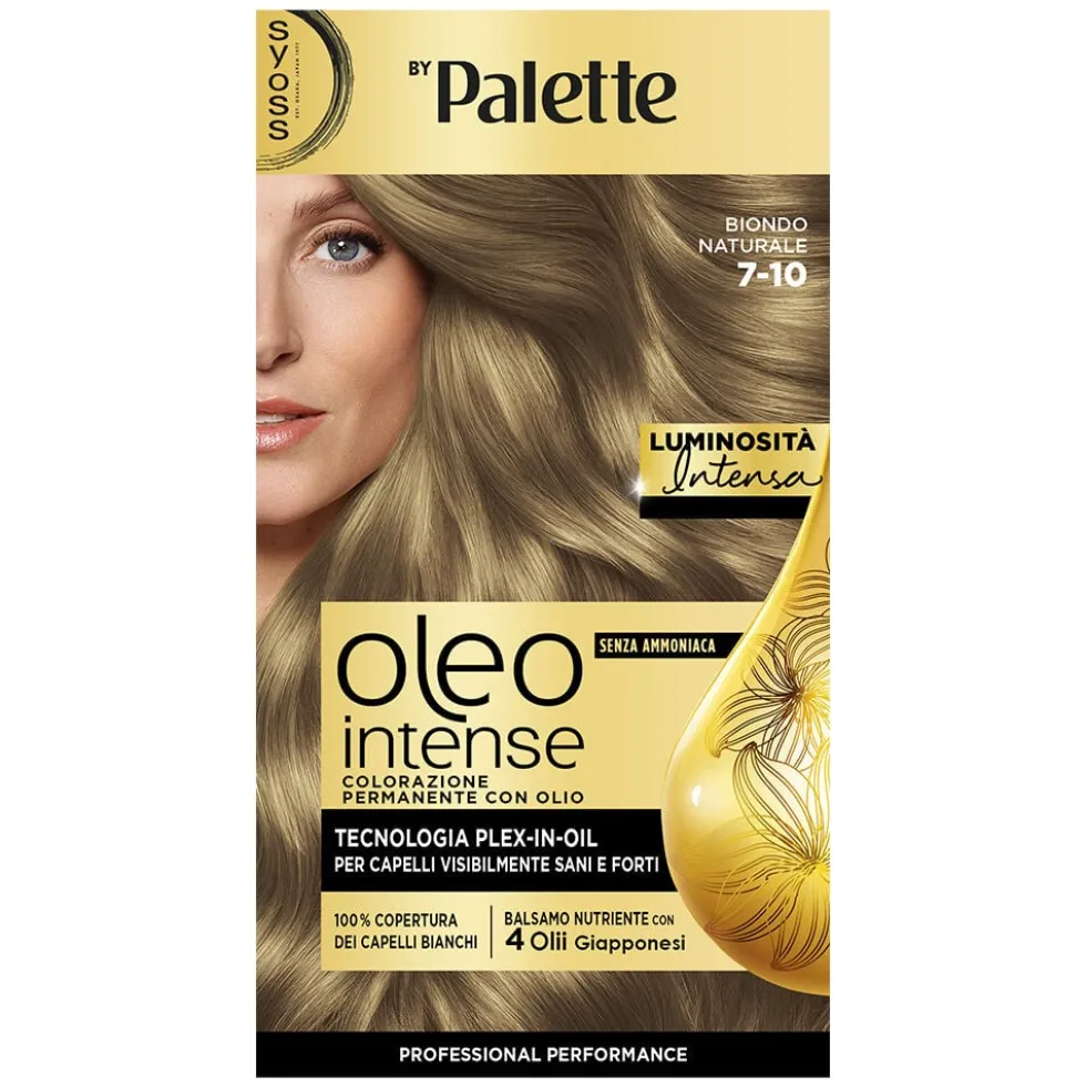 Palette Oleo Intense Colorazione Biondo Naturale N.7.10