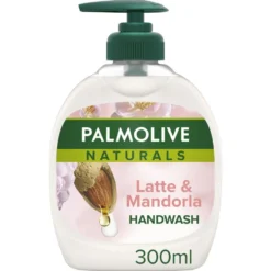 Palmolive Sapone Liquido Mani Naturals Latte e Mandorla 300 ml