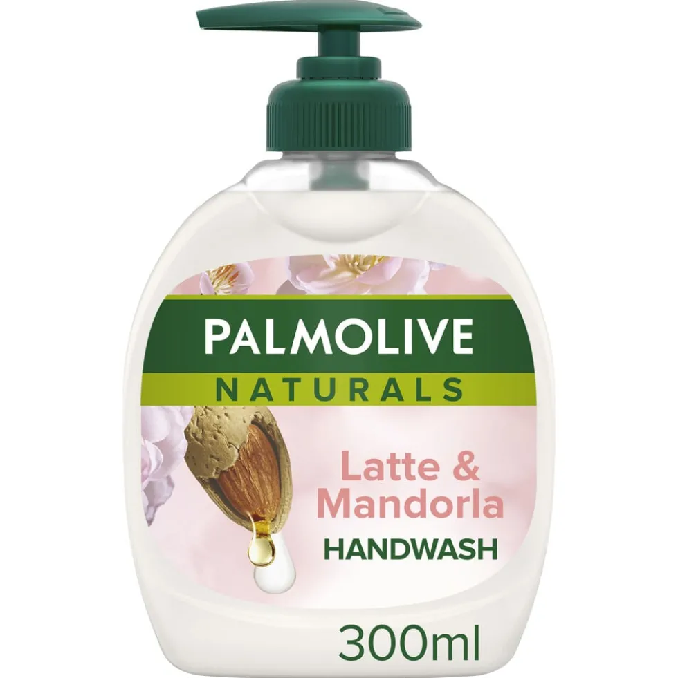 Palmolive Sapone Liquido Mani Naturals Latte e Mandorla 300 ml