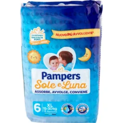 Pampers Pannolini Sole e Luna XL 13 Pezzi