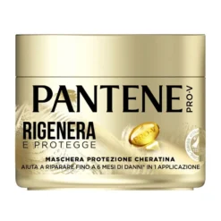 Pantene Pro-V Maschera Rigenera e Protegge, Protezione Cheratina Deboli e Danneggiati 300 ml