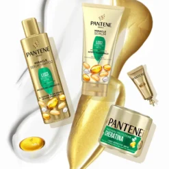 Pantene Pro-V Miracle Serum Shampoo, Lisci Effetto Seta, Ideale per Capelli Secchi, Opachi o Tendenti al Crespo, con Acido Ialuronico 250 ml