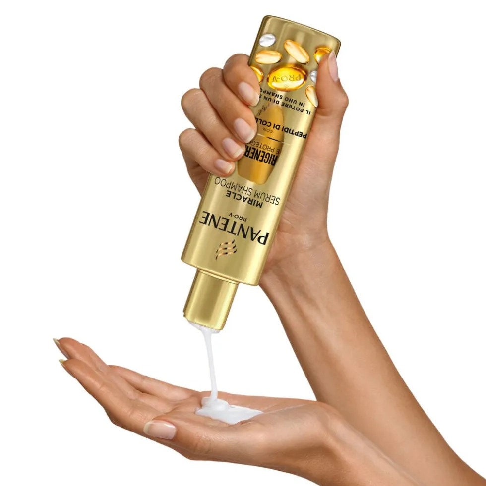 Pantene Pro-V Miracle Serum Shampoo Rigenera e Protegge, con Peptidi di Collagene 250 ml