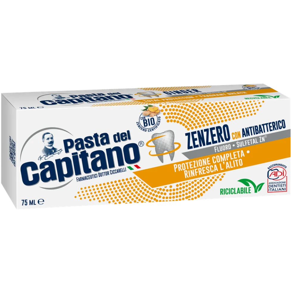 Pasta del Capitano Zenzero Dentifricio 75ml