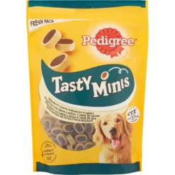 Pedigree Tasty Minis Premietti Gusto Formaggio & Manzo 140 g