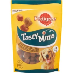 Pedigree Tasty Minis Snack Cane Bocconcini Gusto Pollo & Anatra 130 g