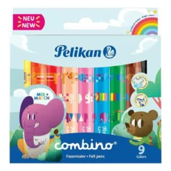 Pelikan Pennarelli Jumbo Combino 9 Pezzi