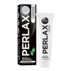 Perlax Dentifricio Carbone 3X White Care Sbiancante Antimacchia con Microgranuli 75 ml