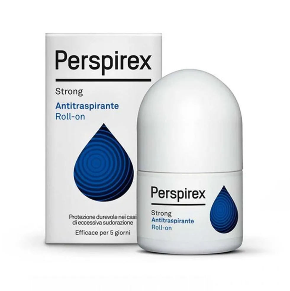 Perspirex Strong Antitraspirante Roll On 20 ml Protezione 5 Giorni