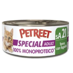 Petreet 100% Monoproteico Tonno con Fagiolini 60 g