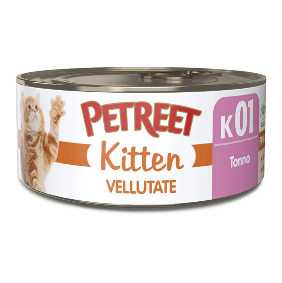 Petreet Natura Vellutate Kitten Tonno 60 g
