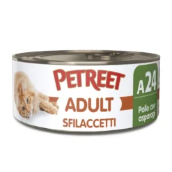 Petreet Sfilaccetti Pollo con Asparagi 70 g
