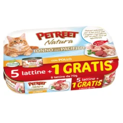 Petreet Tonno del Pacifico con Pollo 6x70 g