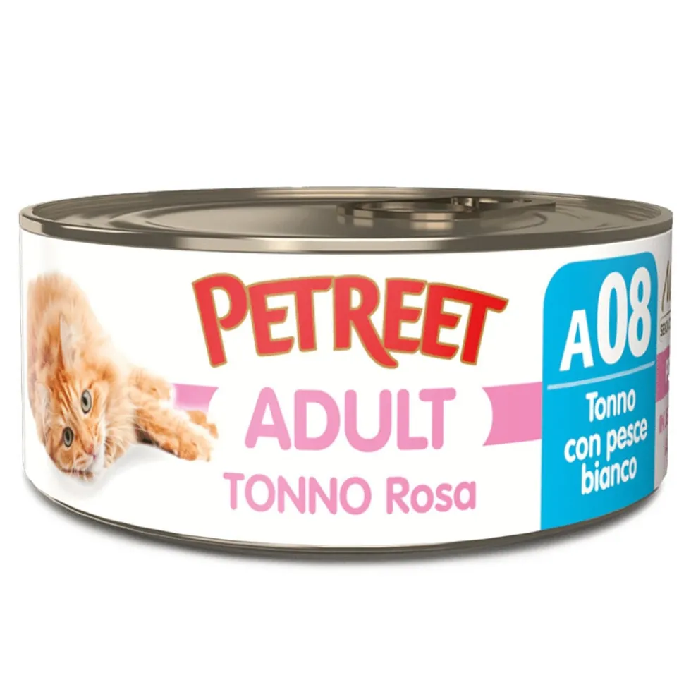 Petreet Tonno rosa Tonno con Pesce Bianco 70 g