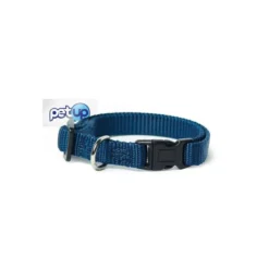 Petup Collare Nylon a Sgancio Blu 15 mm
