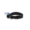 Petup Collare Nylon a Sgancio Nero 12 mm